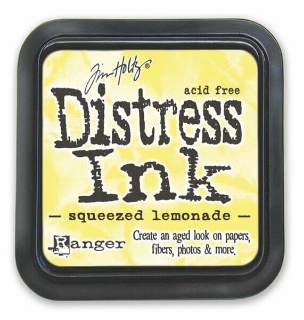 Picture of Tim Holtz Distress Ink Pad | Υδατοδιαλυτό Dye Μελάνι για Blending & Mixed Media - Squeezed Lemonade