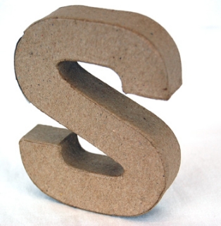 Picture of 3D Γράμματα 10cm Γράμματα - S