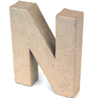 Picture of 3D Γράμματα 10cm Γράμματα - N