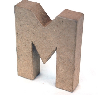 Picture of 3D Γράμματα 10cm Γράμματα - M