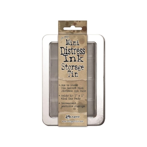 Picture of Ranger Tim Holtz Mini Distress Ink Storage Tin - Θήκη Για Τετράγωνα Μελάνια Mini