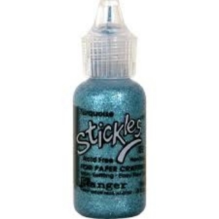 Picture of Ranger Stickles Glitter Gel | Διαστατικό Gel με Ζωντανή Τιρκουάζ Λάμψη – Turquoise, 18ml