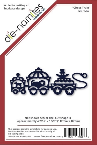 Picture of Die-namites Cutting Die Μήτρα Κοπής - Circus Train