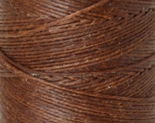 Picture of Crawford Irish Waxed Linen Thread 3-Ply | Κερωμένο Λινό Νήμα Βιβλιοδεσίας 5m, Walnut Brown
