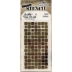 Picture of Tim Holtz Layered Στένσιλ 4"x8.5" No.42 – Tiles Background 