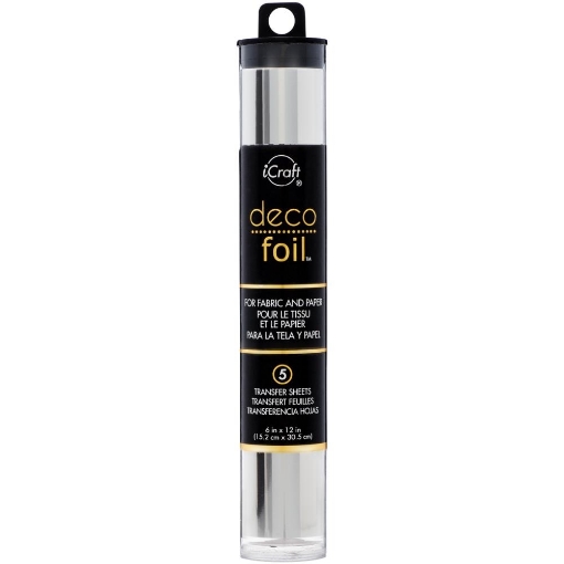 Picture of Therm-O-Web Deco Foil Reactive Foil Χρυσοτυπίας για Χαρτί & Ύφασμα - Silver, 5τεμ.