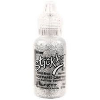 Picture of Ranger Stickles Glitter Gel Διαστατικό Gel - Silver