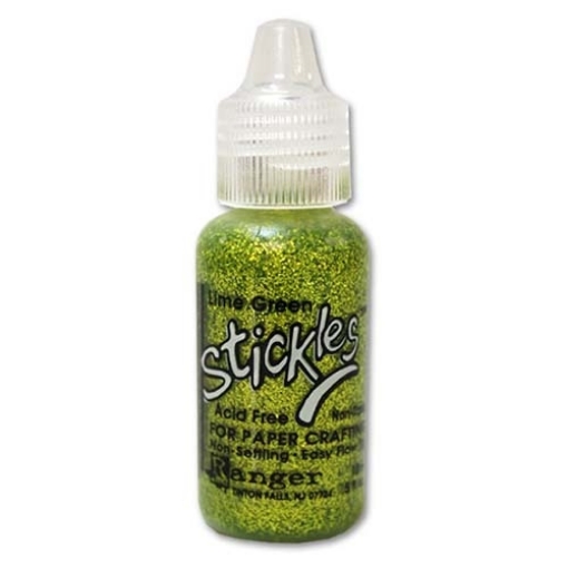 Picture of Ranger Stickles Glitter Gel | Διαστατικό Gel με Φωτεινή Λαχανί Λάμψη – Lime Green, 18ml