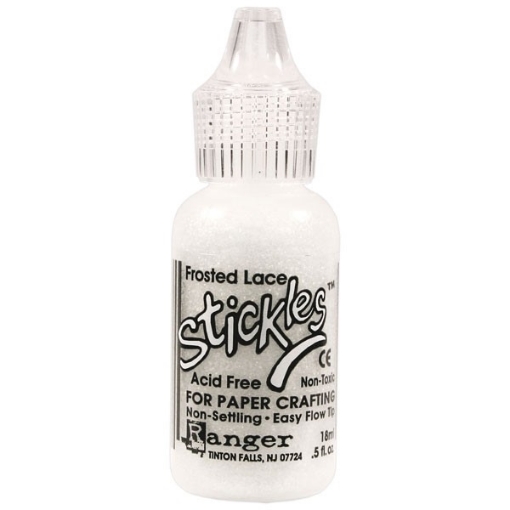 Picture of Ranger Stickles Glitter Gel | Διαστατικό Gel με Ιριδίζουσα Παγωμένη Λάμψη – Frosted Lace, 18ml
