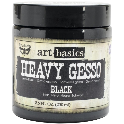 Picture of Finnabair Art Basics Heavy Black Gesso 8oz – Βαριάς Υφής Μαύρο Gesso