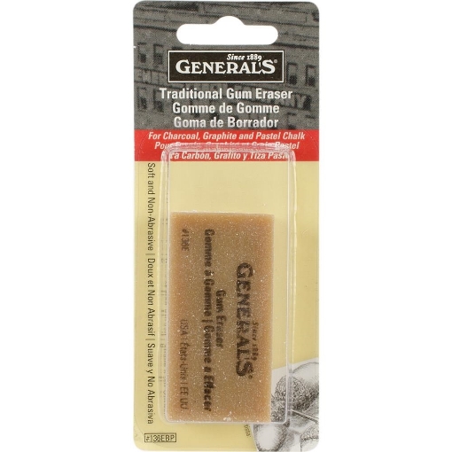 Picture of General's Artist Gum Eraser - Μαλακή Γόμα για Γραφίτη & Κάρβουνο