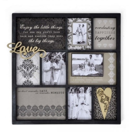 Picture of Beyond The Page MDF Nine Frame Photo Display