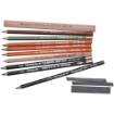 Picture of General's Drawing Pencil Kit - Σετ Μολύβια Γραφίτη & Κάρβουνου, 12τμχ