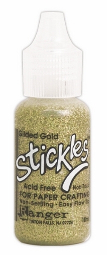 Picture of Ranger Stickles Glitter Gel | Διαστατικό Gel με Αντικέ Χρυσή Λάμψη – Gilded Gold, 18ml