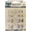 Picture of Μεταλλικά Διακοσμητικά Finnabair Mechanicals - Mini Numbers