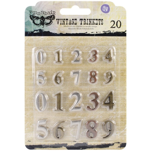 Picture of Μεταλλικά Διακοσμητικά Finnabair Mechanicals - Mini Numbers