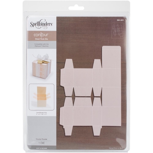 Picture of Μήτρες Κοπής Spellbinders Platinum Contour Die - Double Trouble