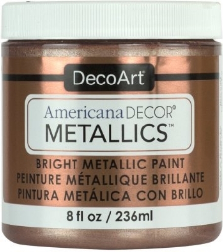Picture of DecoArt Americana Decor Metallics Μεταλλικό Ακρυλικό Χρώμα DIY 256ml - Rose Gold