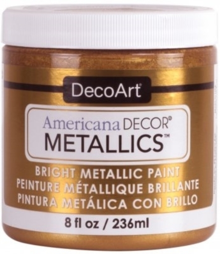 Picture of DecoArt Americana Decor Metallics Bronze - Μεταλλικό Ακρυλικό Χρώμα DIY 256ml 