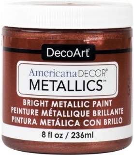 Picture of DecoArt Americana Decor Metallics Copper – Μεταλλικό Ακρυλικό Χρώμα DIY 256ml