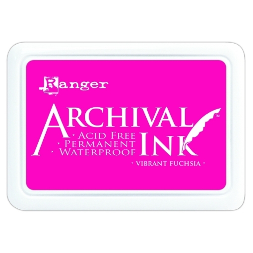 Picture of Ranger Archival Ink Pad Μελάνι - Vibrant Fuchsia
