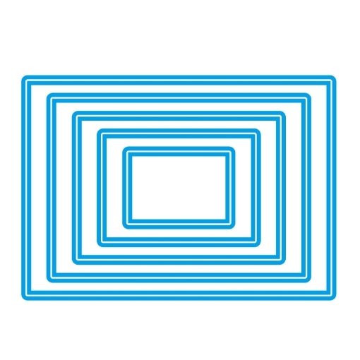 Picture of Μήτρες Κοπής Sweet Dixie Nesting Rectangle Dies