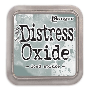 Picture of Tim Holtz Distress Oxide Ink Pad | Υβριδικό Μελάνι Οξείδωσης για Blending & Mixed Media - Iced Spruce