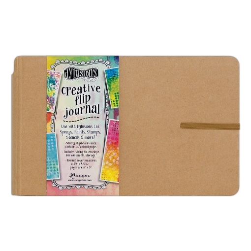 Picture of Dyan Reaveley's Dylusions Creative Flip Journal Small - Mixed Media Journal Με Χαρτί Manila