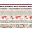 Picture of Tim Holtz Idea-Ology Washi Tape Set Διακοσμητικές Ταινίες - Postal, 8 τεμ.