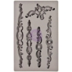 Picture of Iron Orchid Designs Vintage Art Decor Mould Καλουπια Σιλικονης 5'' x 8'' - Louis