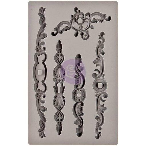Picture of Iron Orchid Designs Vintage Art Decor Mould Καλουπια Σιλικονης 5'' x 8'' - Louis