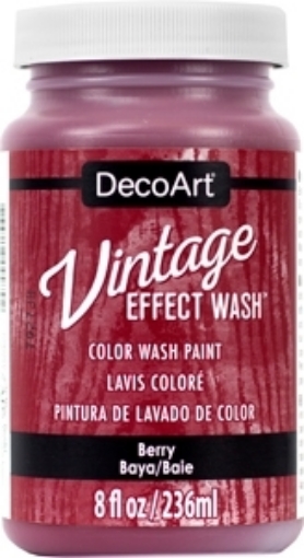 Picture of DecoArt Vintage Effect Wash - Χρώματα Τεχνοτροπίας DIY, Berry
