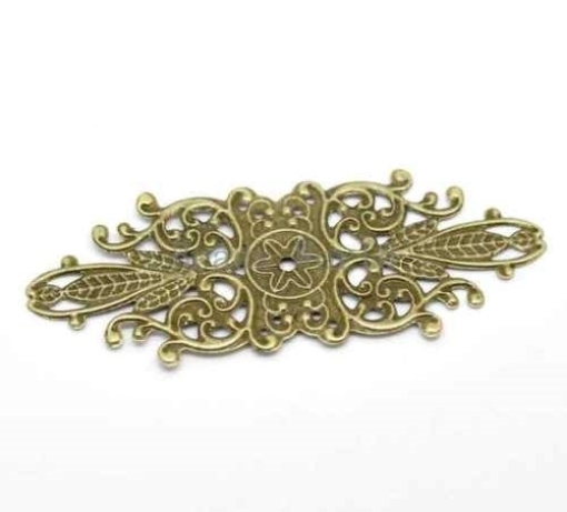 Picture of Metal Filigree Art Deco Large - Μεταλλικά Διακοσμητικά Art Deco,  Bronze