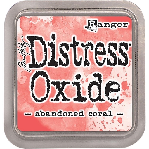 Picture of Tim Holtz Distress Oxide Ink Pad | Υβριδικό Μελάνι Οξείδωσης για Blending & Mixed Media - Abandoned Coral