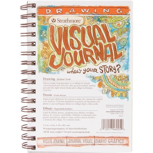 Picture of Strathmore Visual Journal 14 x 20 cm - Μπλοκ Ζωγραφικής - Drawing, 84 Φύλλα, 163gsm