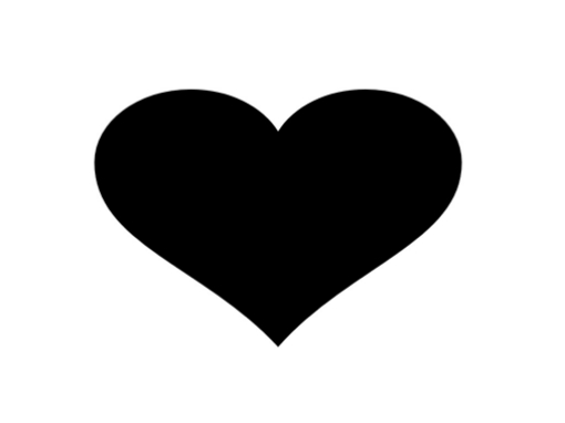 Picture of Book Folding Pattern - Heart