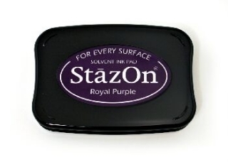 Picture of Stazon Ink Pad - Μόνιμο Μελάνι για μη Πορώδεις Επιφάνειες, Royal Purple