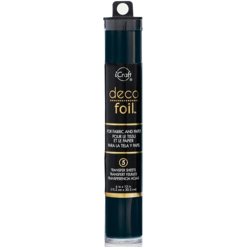 Picture of Therm-O-Web Deco Foil Reactive Foil Χρυσοτυπίας για Χαρτί & Ύφασμα - Black, 5τεμ.