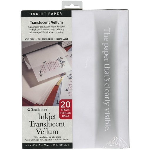 Picture of Strathmore Ink Jet Translucent Vellum 8.5"X11"