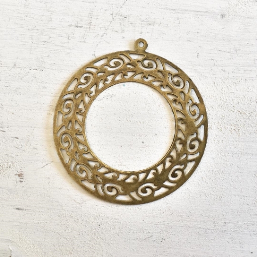 Picture of Metal Filigree Embellishments - Μεταλλικά Διακοσμητικά Amulet