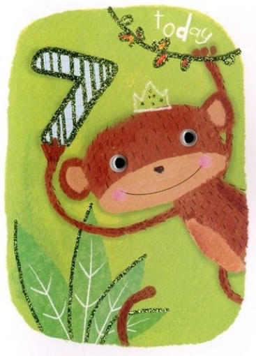 Picture of Ευχετήριες Κάρτες Eye Spy - Age 7 Monkey