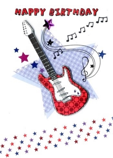 Picture of Ευχετήριες Κάρτες Yours Truly - Electric Guitar