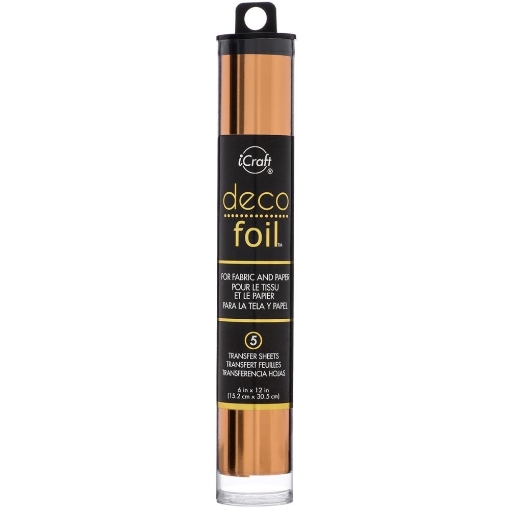 Picture of Therm-O-Web Deco Foil Reactive Foil Χρυσοτυπίας για Χαρτί & Ύφασμα - Copper, 5τεμ.