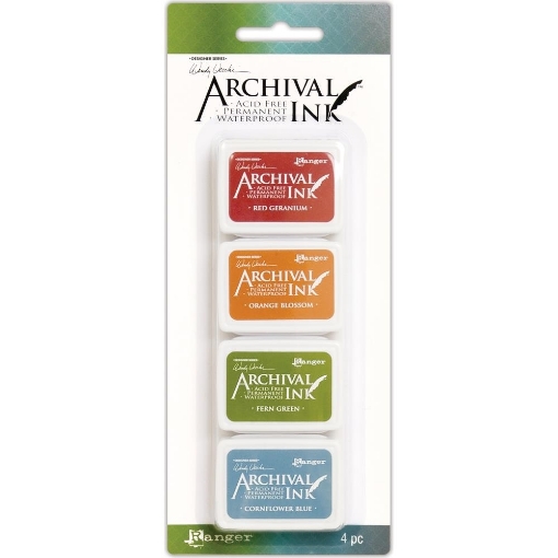 Picture of Μελάνια Ranger Archival Mini Ink Pads Wendy Vecchi - Kit 4