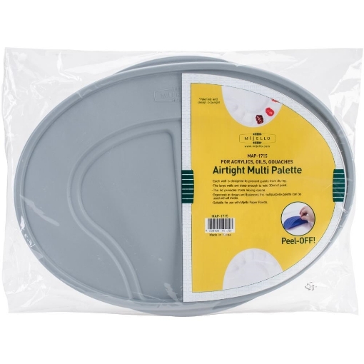 Picture of Mijello Air Tight Paint Palette Peel-Off  - Αεροστεγής Αντικολλητική Παλέτα για Λάδι, Ακρυλικό, Τέμπερα