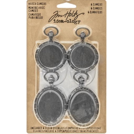 Picture of Tim Holtz Idea-Ology - Μεταλλικά Διακοσμητικά Στοιχεία,  Watch Cameos