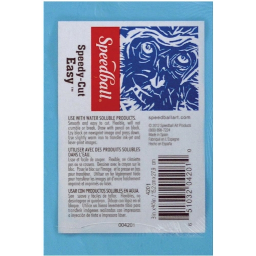 Picture of Speedball Speedy-Cut Easy Block 3''X4.5'' - Μαλακή Επιφάνεια Χάραξης Σφραγίδων