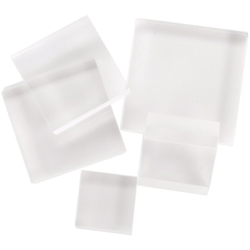 Picture of Crafter's Companion Acrylic Block Set - Σετ Ακρυλικές Βάσεις για Σφραγίδες