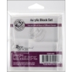 Picture of Crafter's Companion Acrylic Block Set - Σετ Ακρυλικές Βάσεις για Σφραγίδες