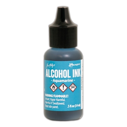Picture of Tim Holtz Alcohol Ink Μελάνι Οινοπνεύματος 15ml – Aquamarine 🩵